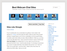 Tablet Screenshot of bestwebcamchatsites.com